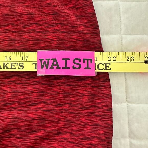 AD LIB Dress Womens 46 Red Shirt Dress Shift Abstract Midi Lagenlook US 14 - Picture 8 of 13